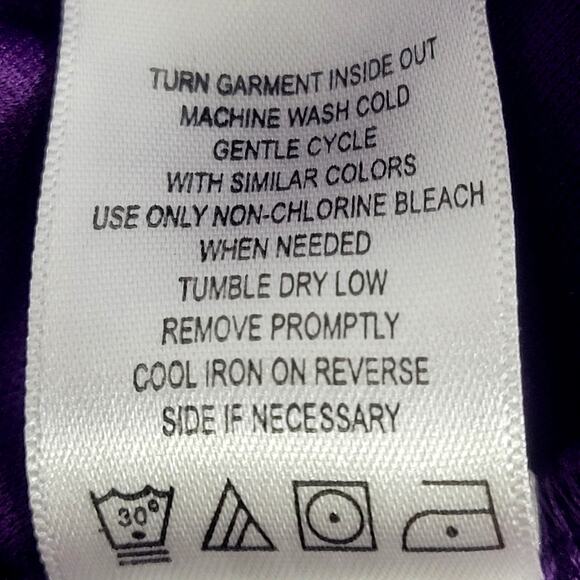 Youngland Purple/Silver Sequin Dress Toddler Size 2T - Picture 9 of 10